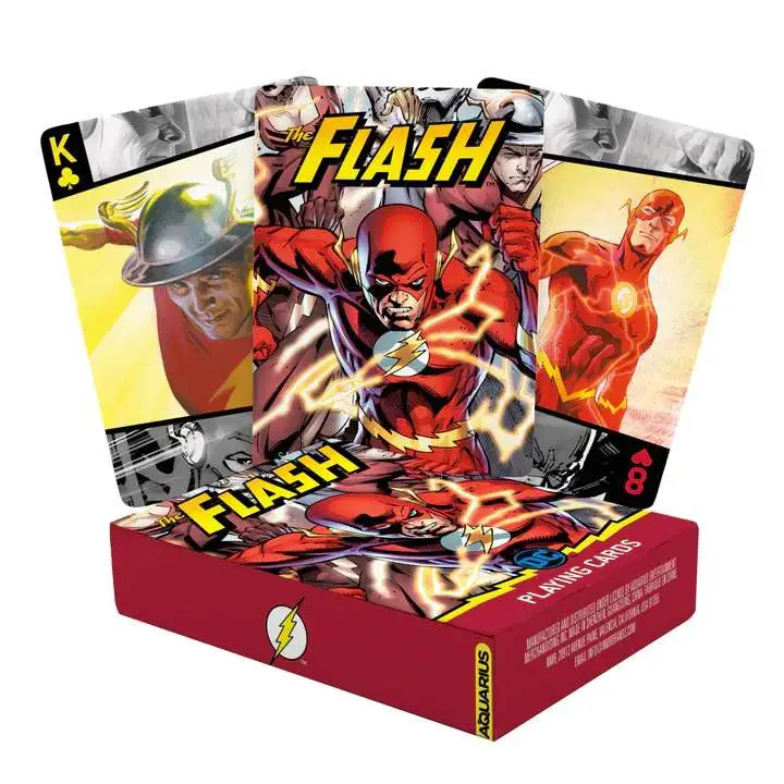 DC Comics the Flash Playing Cards DS Modellismo Dc Comics Flash Playing Cards AQUARIUS ENT