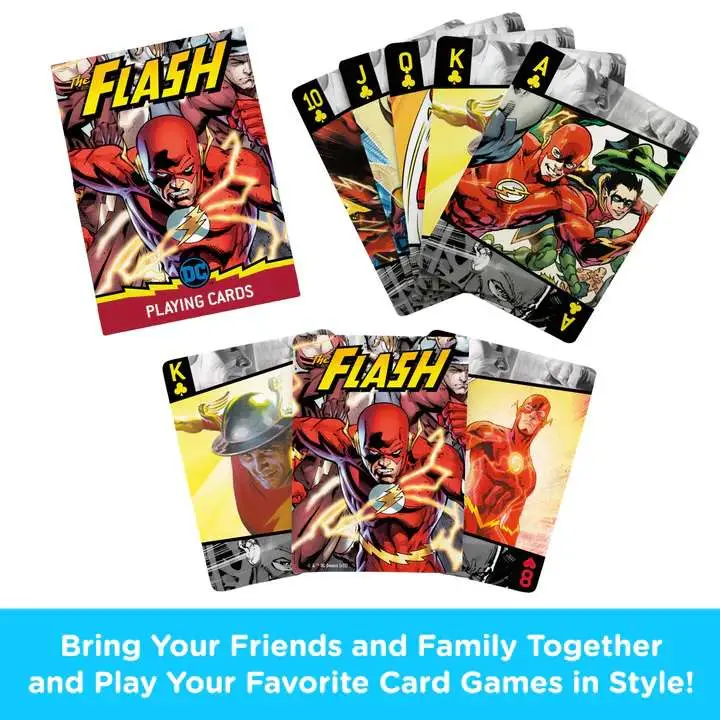 DC Comics the Flash Playing Cards DS Modellismo Dc Comics Flash Playing Cards AQUARIUS ENT