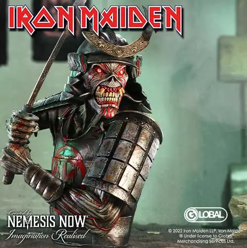 Iron Maiden Senjutsu Bust Box DS Modellismo Iron Maiden Senjutsu Bust Box NEMESIS NOW
