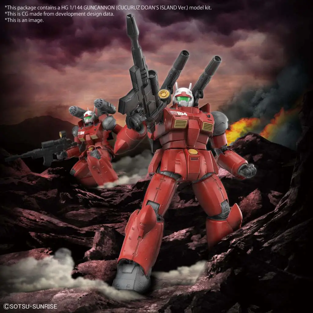 HG Guncannon Cucuruz Doan 1/144 DS Modellismo Hg Guncannon Cucuruz Doan scala 1/144