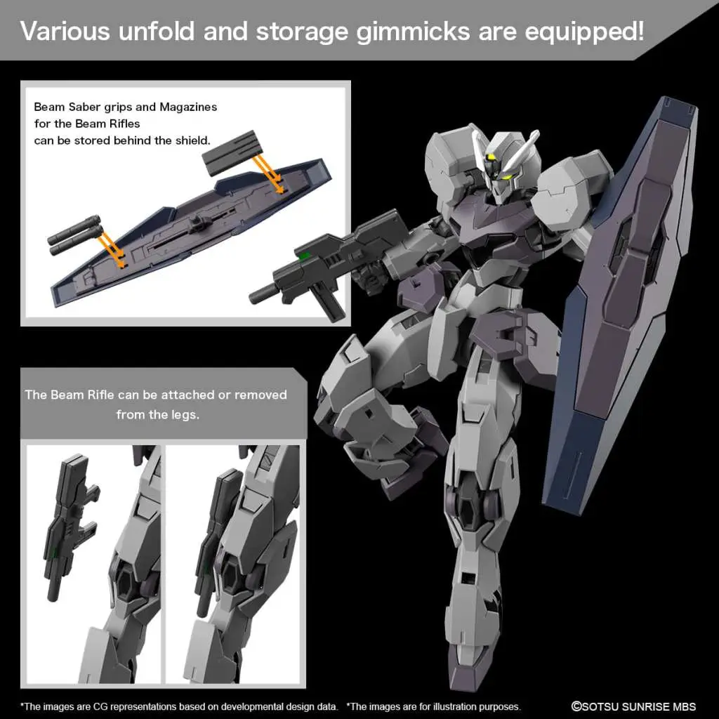 HG Gundvolva 1/144 DS Modellismo Hg Gundvolva scala 1/144