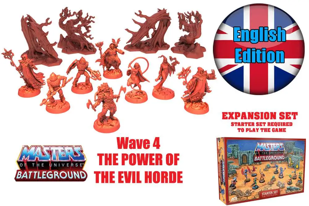 Motu:Battleground - Wave 4 - The Power Of The Evil Horde ENG DS Modellismo Motu:Battleground Wave 4 Power Evil Horde