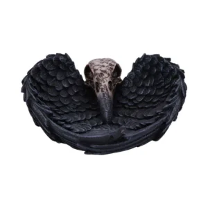 Edgar A Poe Nvrmre Rvn Skull Jewell Dish