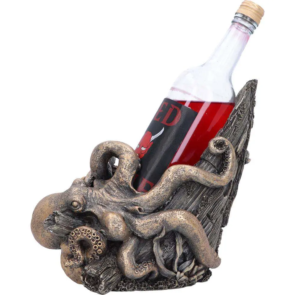 Guzzlers Goth Kraken Wine Bottle Holder DS Modellismo Guzzlers Goth Kraken Wine Bottle Holder