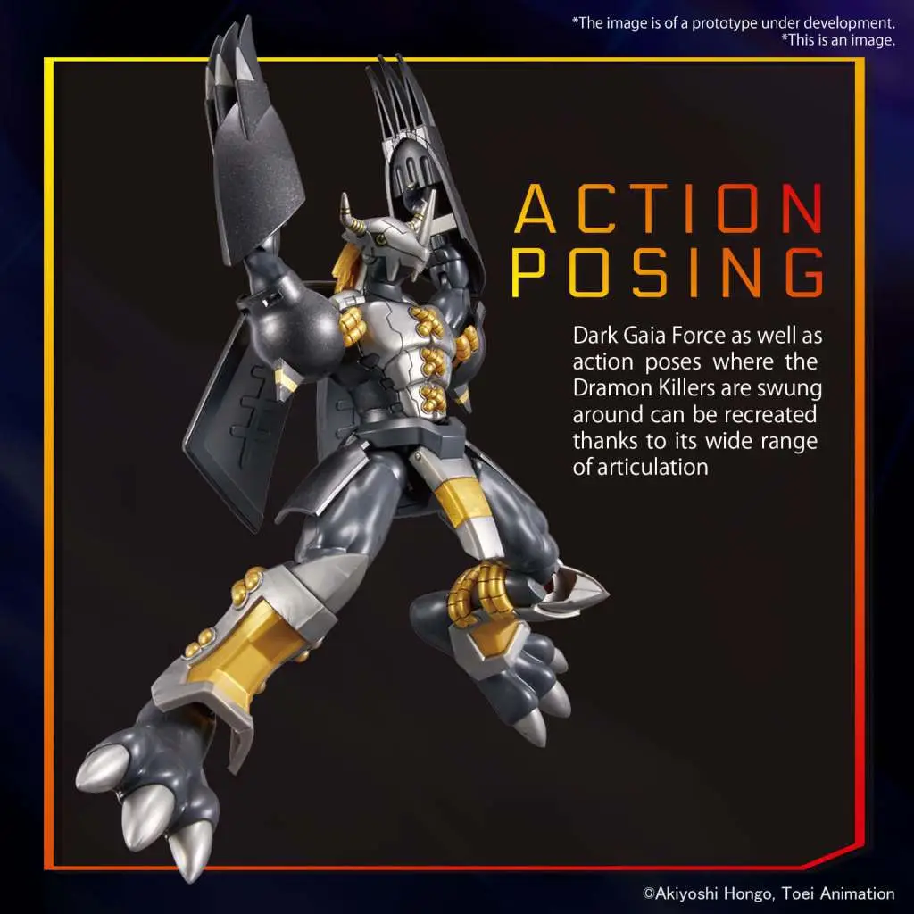 Figure Rise Blackwargreymon DS Modellismo Figure Rise Blackwargreymon