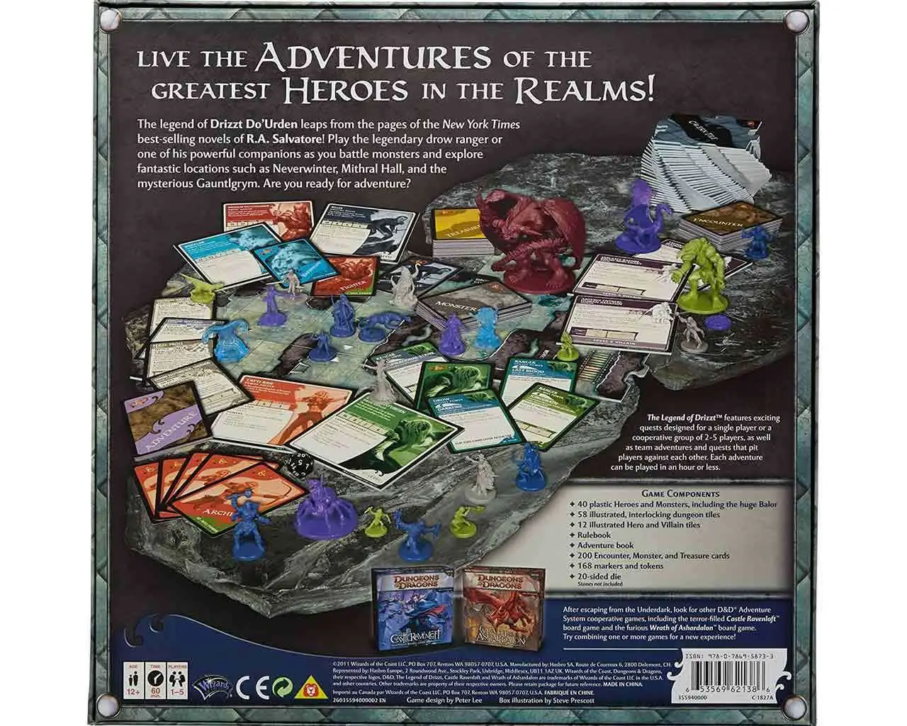 Dungeons & Dragons-The Legend of Drizzt-Board Game DS Modellismo Dungeons & Dragons-The Legend Drizzt-Board