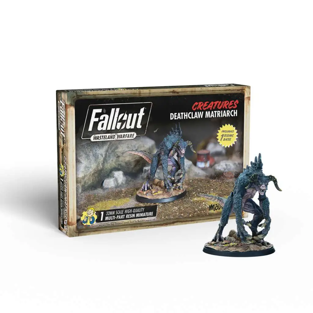Fallout WW Creatures Deathclaw Matriarch DS Modellismo Fallout Ww Creatures Deathclaw Matriarch