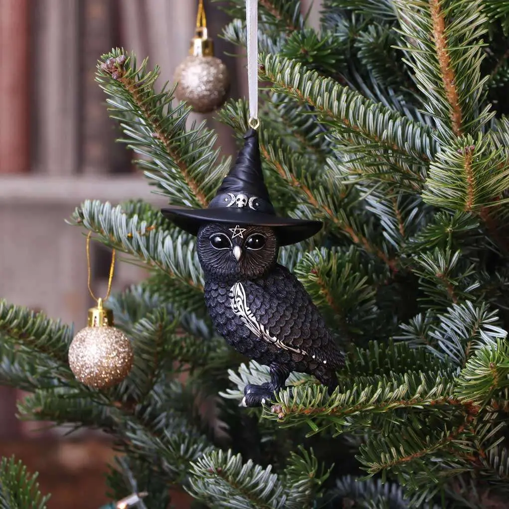 Decorazione da appendere Owlocen Black Witch Owl DS Modellismo Decorazione da appendere Owlocen Black Witch