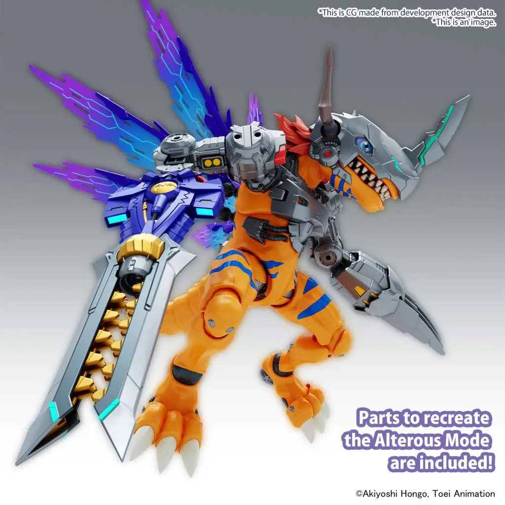 Figure Rise Amplified Metalgreymon Vaccine DS Modellismo Rise Amplified Metalgreymon Vaccine