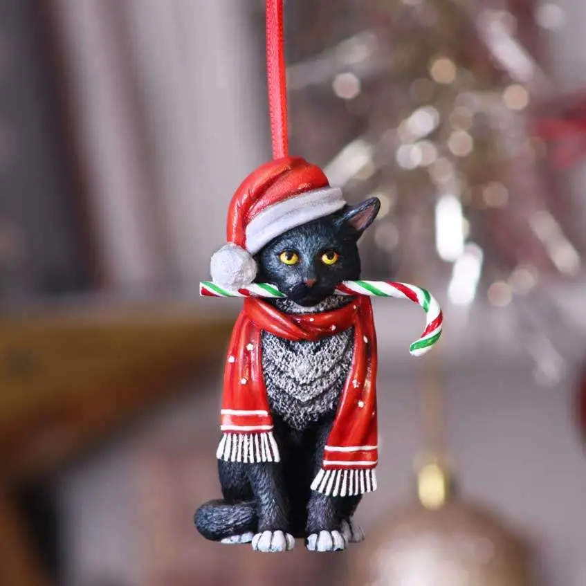 Decorazione da appendere Cat Candy Cane DS Modellismo Decorazione da appendere Cat Candy Cane