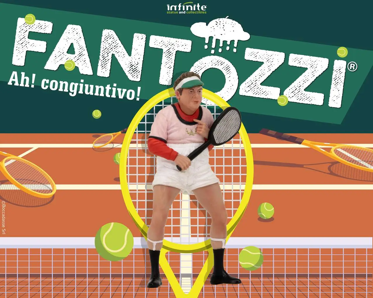 Fantozzi – Fantozzi AH! Congiuntivo! PVC Mini Figure DS Modellismo Fantozzi – Fantozzi Ah! Congiuntivo! Mini