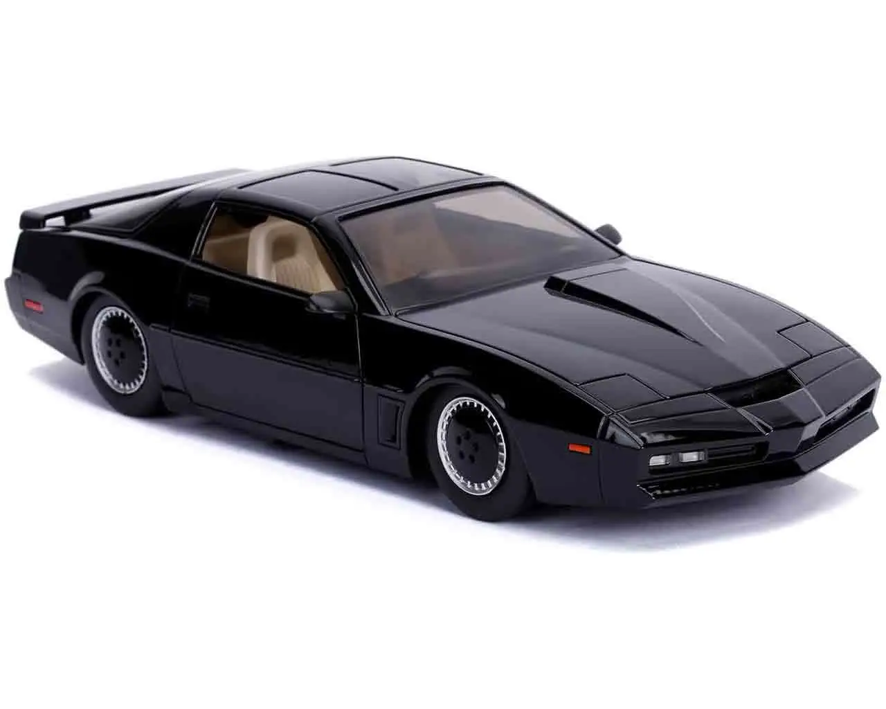 Knight Rider Kitt 1982 Pontiac Firebird Trans AM Lights 1/24 Die-Cast Model DS Modellismo Knight Rider Kitt 1982 Pontiac scala 1/24