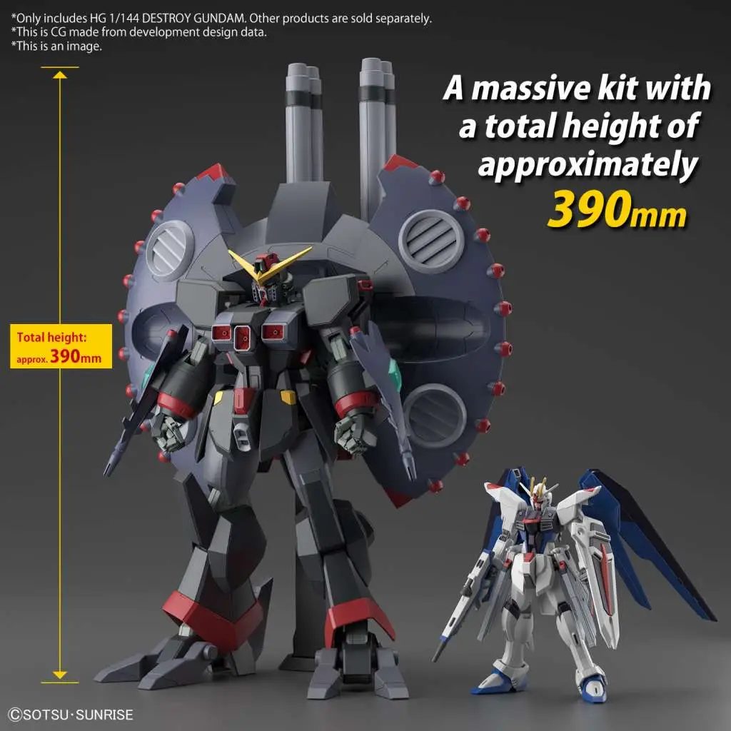 HG Gundam Destroy 1/144 DS Modellismo Hg Gundam Destroy scala 1/144