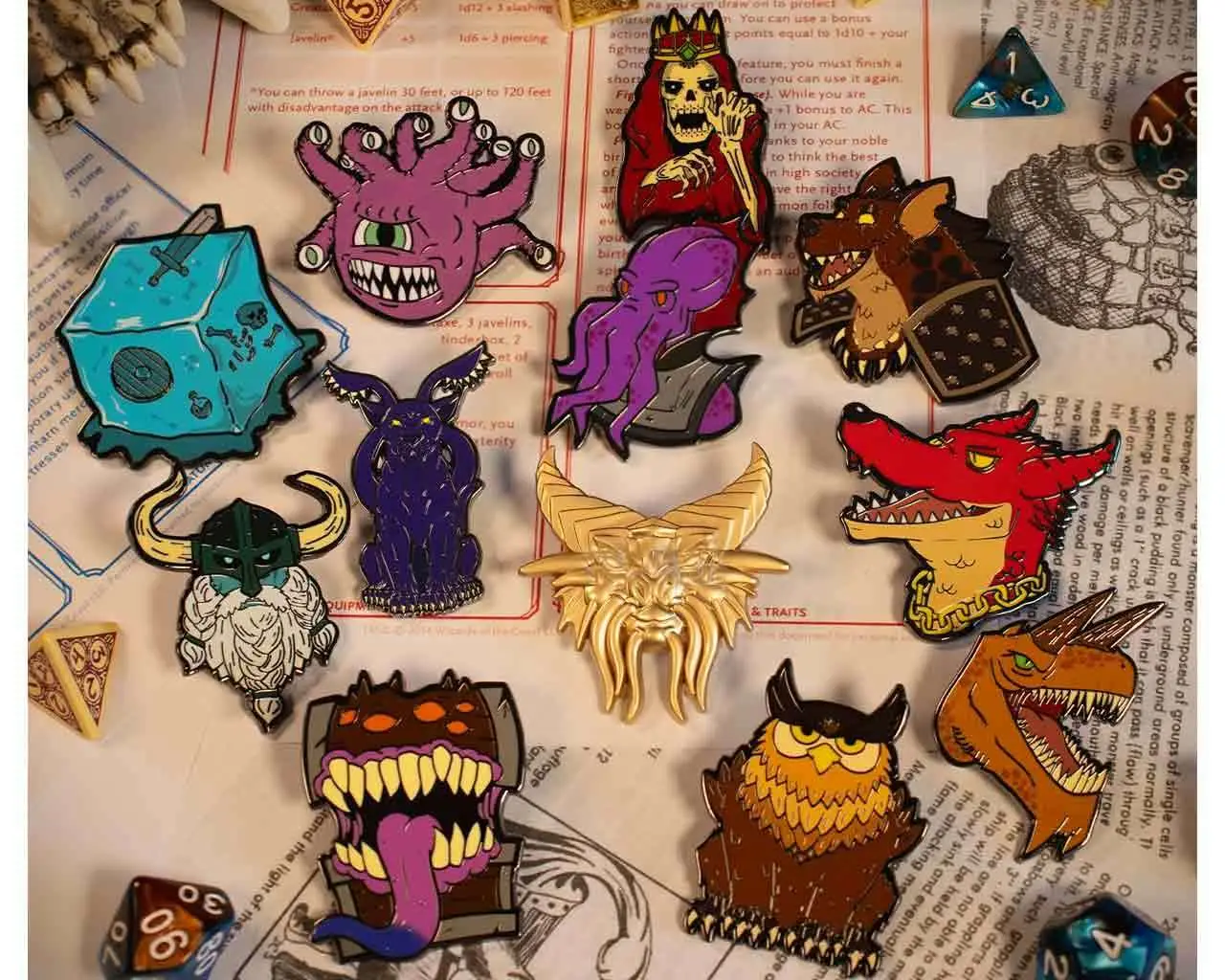 Spilla Dungeons & Dragons - 50th Anniversary Mystery Display - 12 Blind Boxes DS Modellismo Spilla Dungeons & Dragons 50th Anniversary