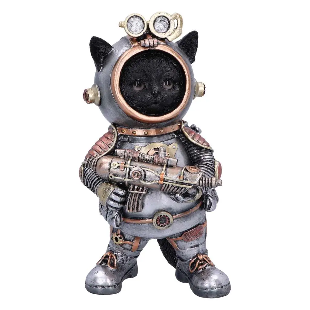 Cat-tack Space Steampunk Figurine DS Modellismo Cat-tack Space Steampunk NEMESIS NOW