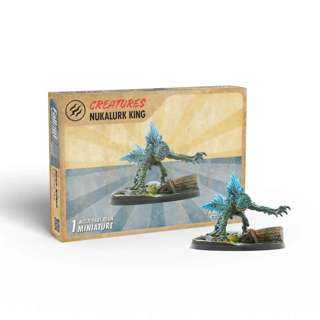 Fallout Wasteland Warfare Nuka World Nukalurk King DS Modellismo Fallout Wasteland Warfare Nuka World