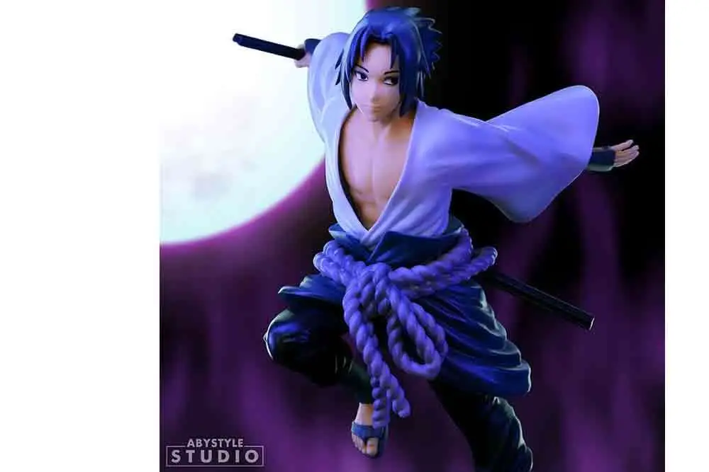 Statua Naruto Shippuden Sasuke Uchiha Super Figure Collection 1/10 PVC DS Modellismo Statua Naruto Shippuden Sasuke scala 1/10