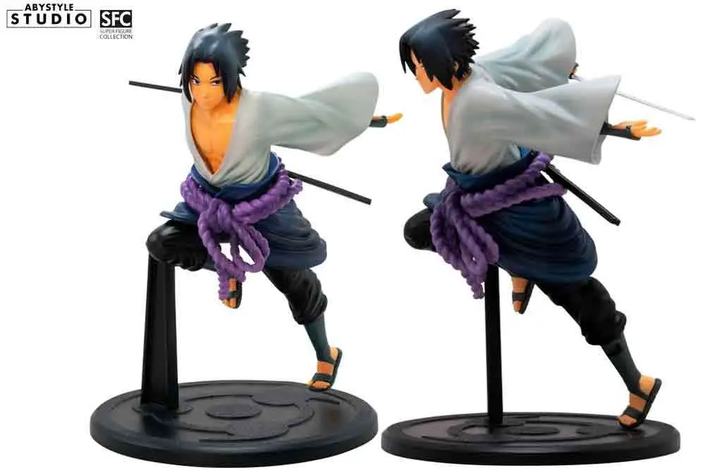 Statua Naruto Shippuden Sasuke Uchiha Super Figure Collection 1/10 PVC DS Modellismo Statua Naruto Shippuden Sasuke scala 1/10