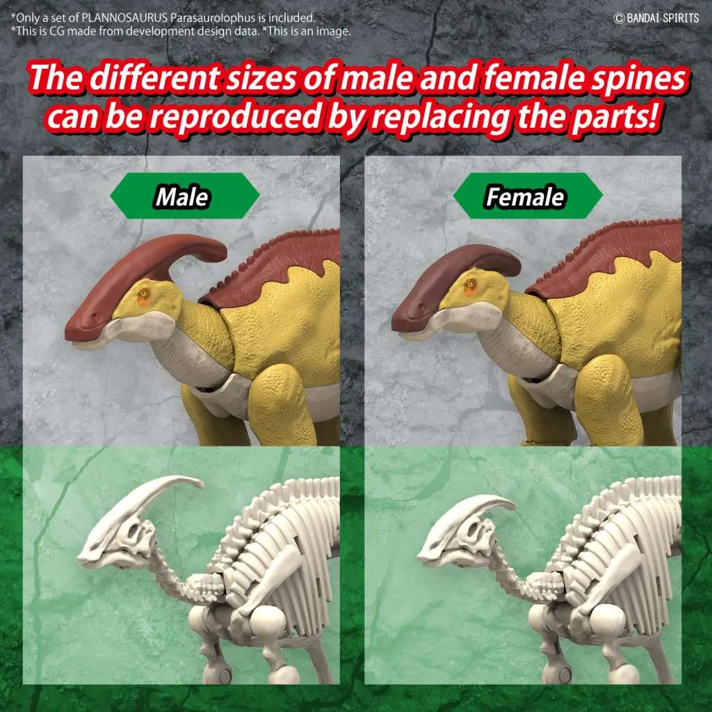 Plannosaurus Parasaurolophus DS Modellismo Plannosaurus Parasaurolophus