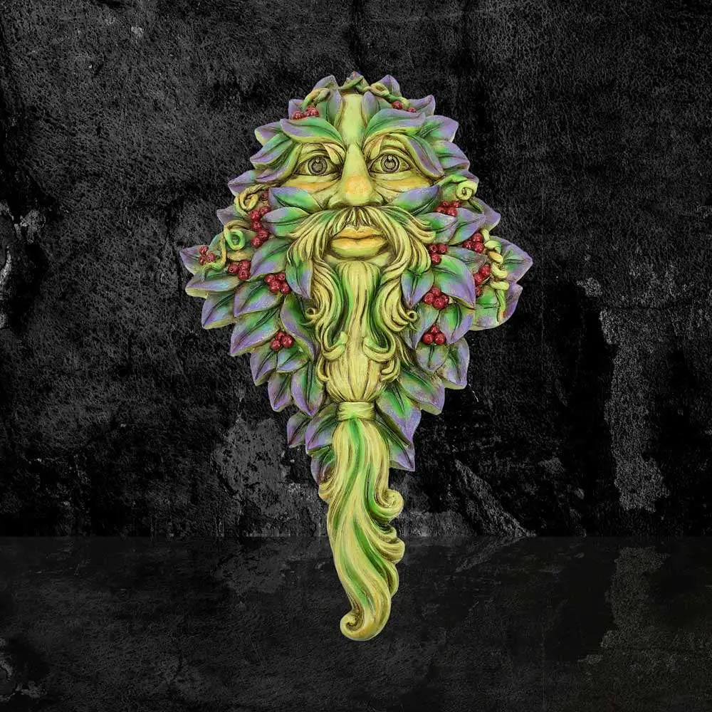 Tree Spirit Green Man Winters Watch Wall Hanging Wall Mounted DS Modellismo Tree Spirit Green Man Winters Watch Wall