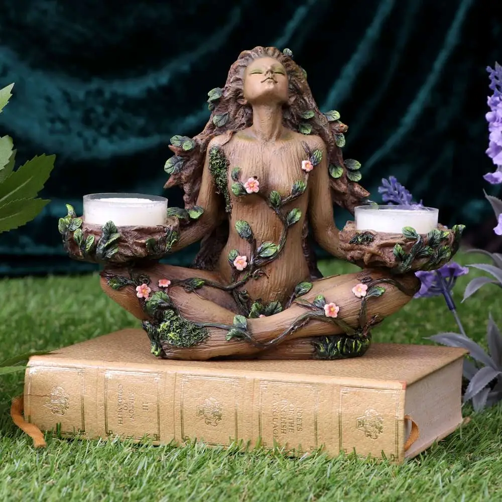 Porta candele Tree Spirit Balance OF Nature Female Tealight DS Modellismo Porta candele Tree Spirit Balance Nature
