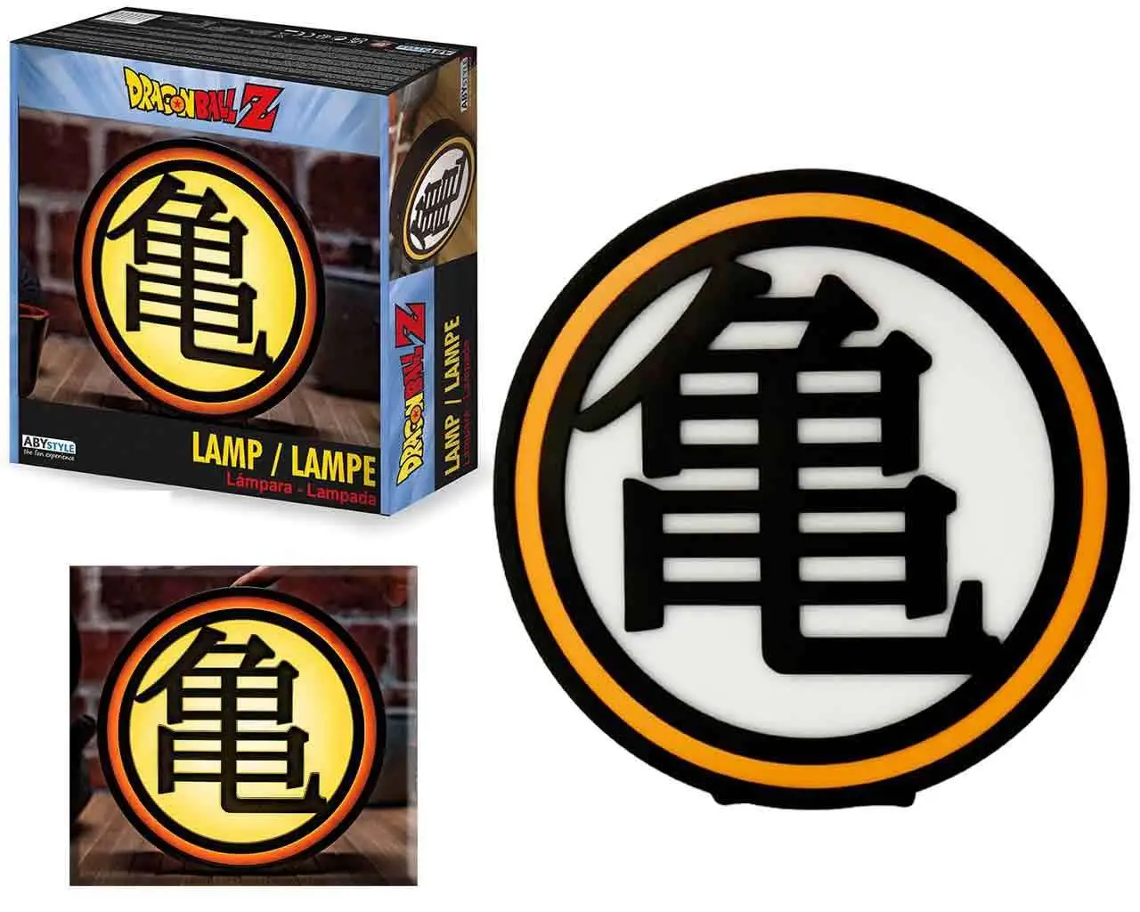 Dragon Ball Z Kame Symbol Lamp DS Modellismo Dragon Ball Z Kame Symbol Lamp