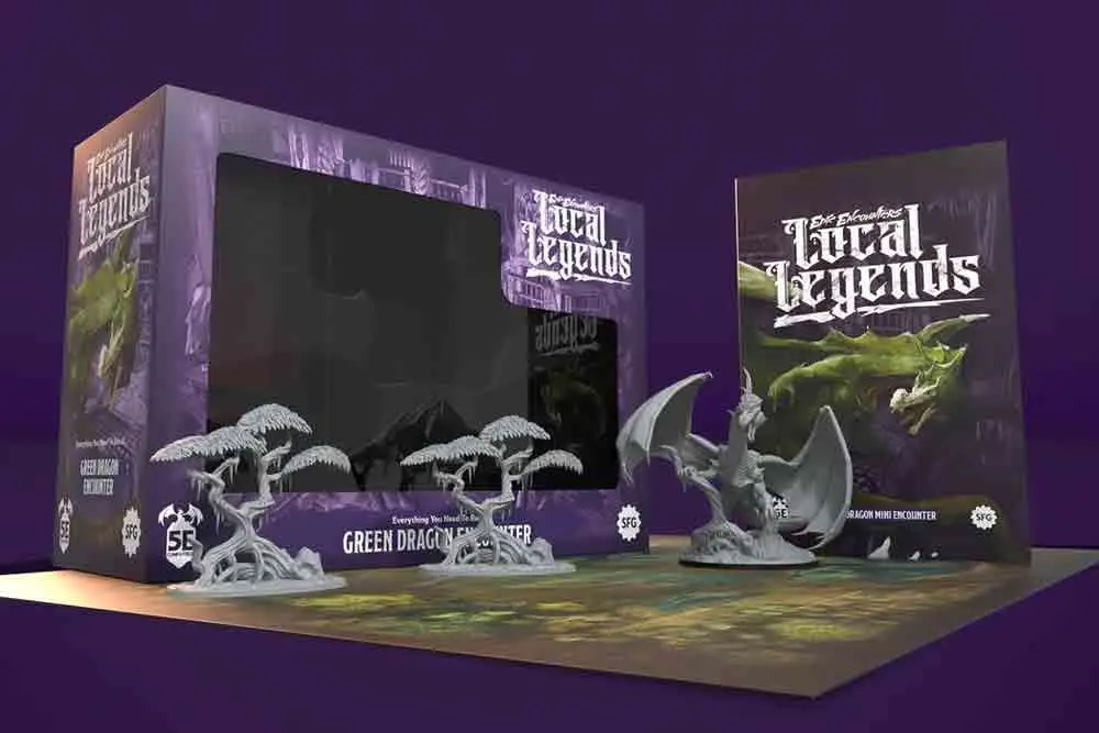 Epic Encounters - Local Legends - Green Dragon DS Modellismo Epic Encounters Local Legends Green Dragon