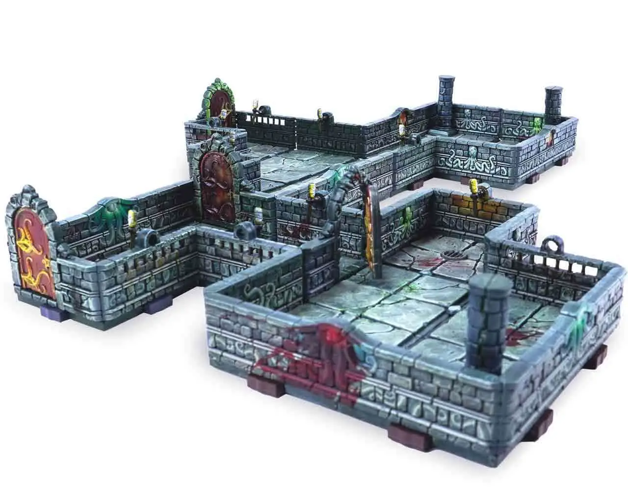 Dungeons & Lasers: Pathfinder Abomination Vault - Prismacast Pre-Painted Terrains DS Modellismo Dungeons & Lasers: Pathfinder Abomination