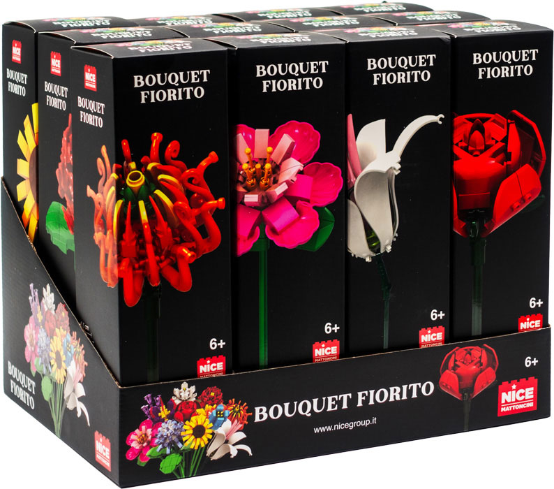 Flowers Bouquet Display da 12pz DS Modellismo Flowers Bouquet Display da 12pz Nice Group
