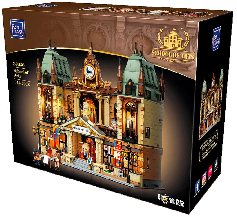 Pantasy 85036 Edifici Modulari School of Arts DS Modellismo Pantasy 85036 Edifici Modulari School Arts