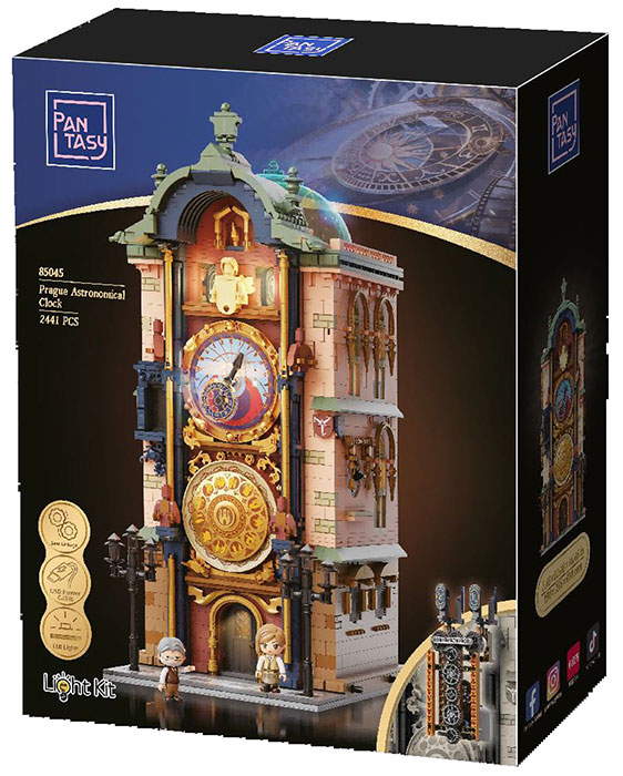 Pantasy 85045 Edifici Modulari Prague Astronomical Clock DS Modellismo Pantasy 85045 Edifici Modulari Prague