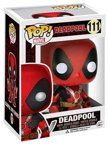 FUNKO POP Deadpool Bobble 111 DS Modellismo Funko POP Deadpool Bobble