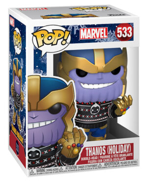 Funko POP Holiday Marvel Thanos Bobble