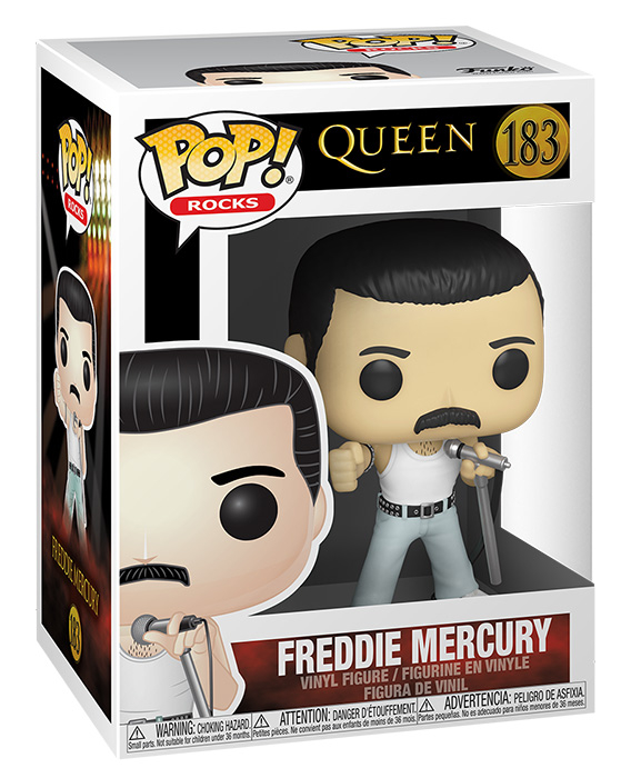 Funko POP Rocks Queen Freddie Mercury (Radio Gaga) 183 DS Modellismo Funko POP Rocks Queen Freddie Mercury