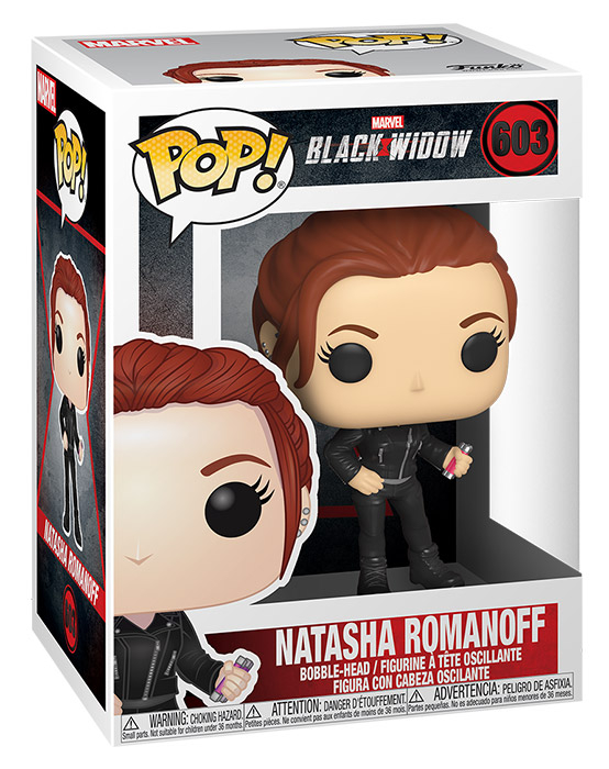 Funko POP Black Widow Natasha Romanoff Bobble 603 DS Modellismo Funko POP Black Widow Natasha Romanoff