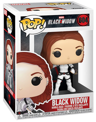 Funko POP Black Widow (White Suit) Bobble 604 DS Modellismo Funko POP Black Widow (White Suit) Bobble