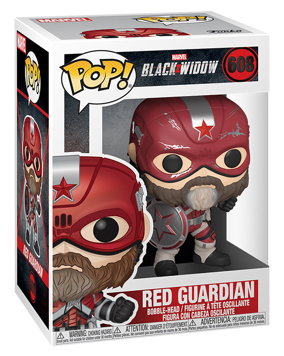 Funko POP Black Widow Red Guardian Bobble 608 DS Modellismo Funko POP Black Widow Red Guardian Bobble