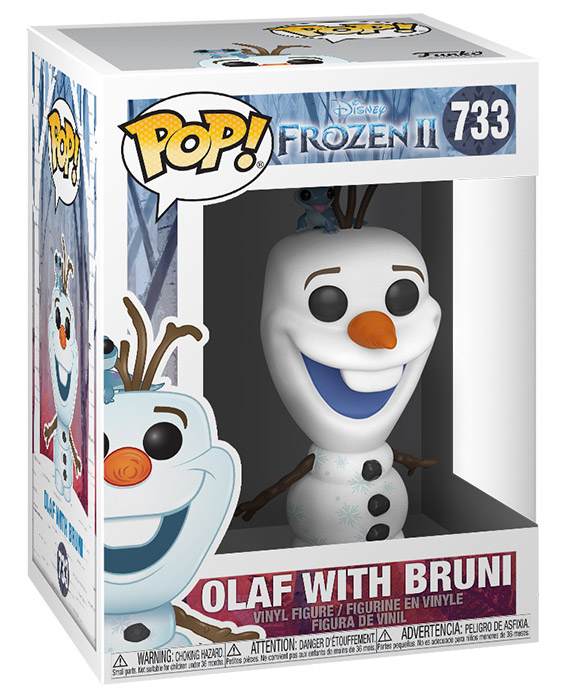 Funko POP Disney Frozen 2 Olaf w/Bruni 733 DS Modellismo Funko POP Disney Frozen 2 Olaf w/Bruni
