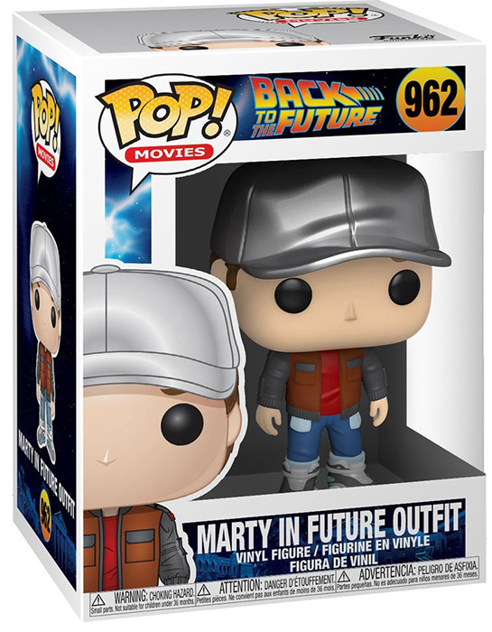 Funko POP Back to the Future Marty in Future Outfit 962 DS Modellismo Funko POP Back to Future Marty in Future