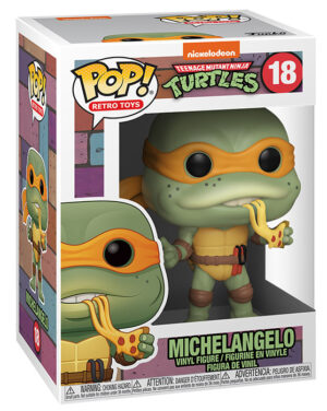 Funko POP Tmnt Turtles Retro Michelangelo 18