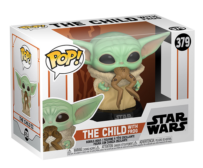 Funko POP Star Wars The Mandalorian The Child w/Frog 379 DS Modellismo Funko POP Star Wars Mandalorian Child w/Frog