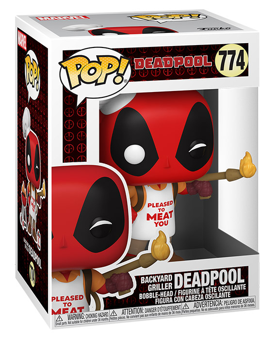 Funko POP Deadpool Backyard Griller 774 DS Modellismo Funko POP Deadpool Backyard Griller