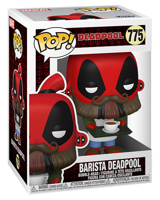 Funko POP Deadpool 30th Barista Deadpool 775 DS Modellismo Funko POP Deadpool 30th Barista Deadpool