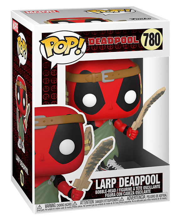 Funko POP Deadpool 30th Larp Deadpool 780 DS Modellismo Funko POP Deadpool 30th Larp Deadpool