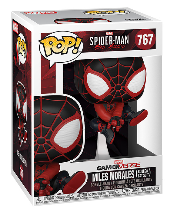 Funko POP Spider-Man Miles Morales Bodega Cat Suit 767 DS Modellismo Funko POP Spider-Man Miles Morales Bodega