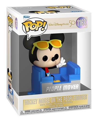 Funko POP Wdw 50th Mickey Mouse on the PeopleMover 1163 DS Modellismo Funko POP Wdw 50th Mickey Mouse on