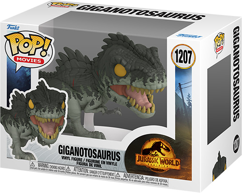 Funko POP Jurassic World 3 Giganotosaurus 1207 DS Modellismo Funko POP Jurassic World 3 Giganotosaurus