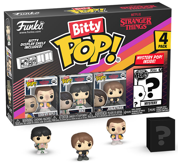 Funko Bitty POP 4 Pack Stranger Things Eleven DS Modellismo Funko Bitty POP Stranger Things Eleven