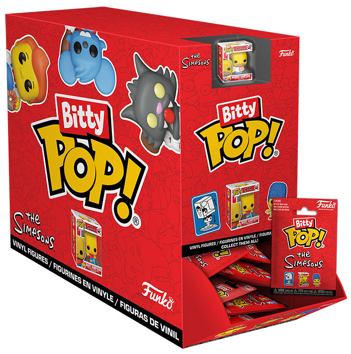 Funko Bitty POP Assortimento The Simpsons 1pz DS Modellismo Funko Bitty POP Simpsons 1pz