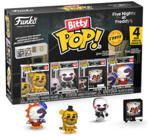 Funko Bitty POP Fnaf Withered Golden Freddy